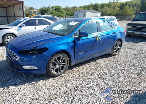 2018 Ford Fusion Hybrid Se from USA, damaged, VIN 3FA6P0LUXJR138365